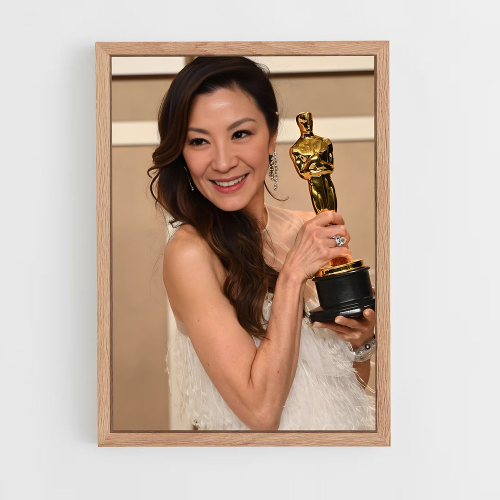 Poster Oscar de Michelle – affiche Kung Fu (vue 4)